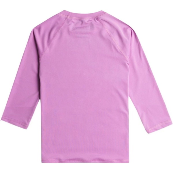Billabong Girls Surf Dayz UV50 Short Sleeve Rash Vest EBGWR03001 - Bright Orchid